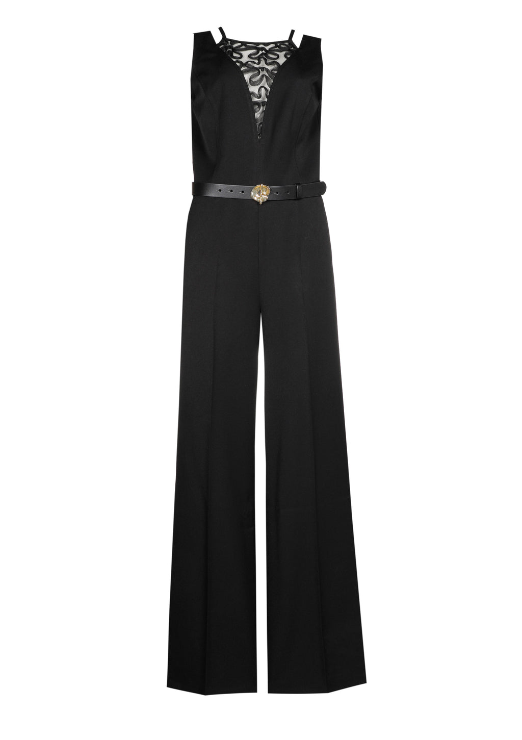 Jumpsuits korte mouw zwart Caroline Biss