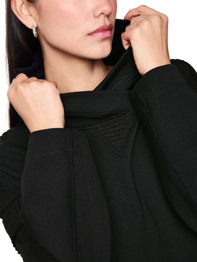 Jurken korte mouw zwart Marc Cain Sports