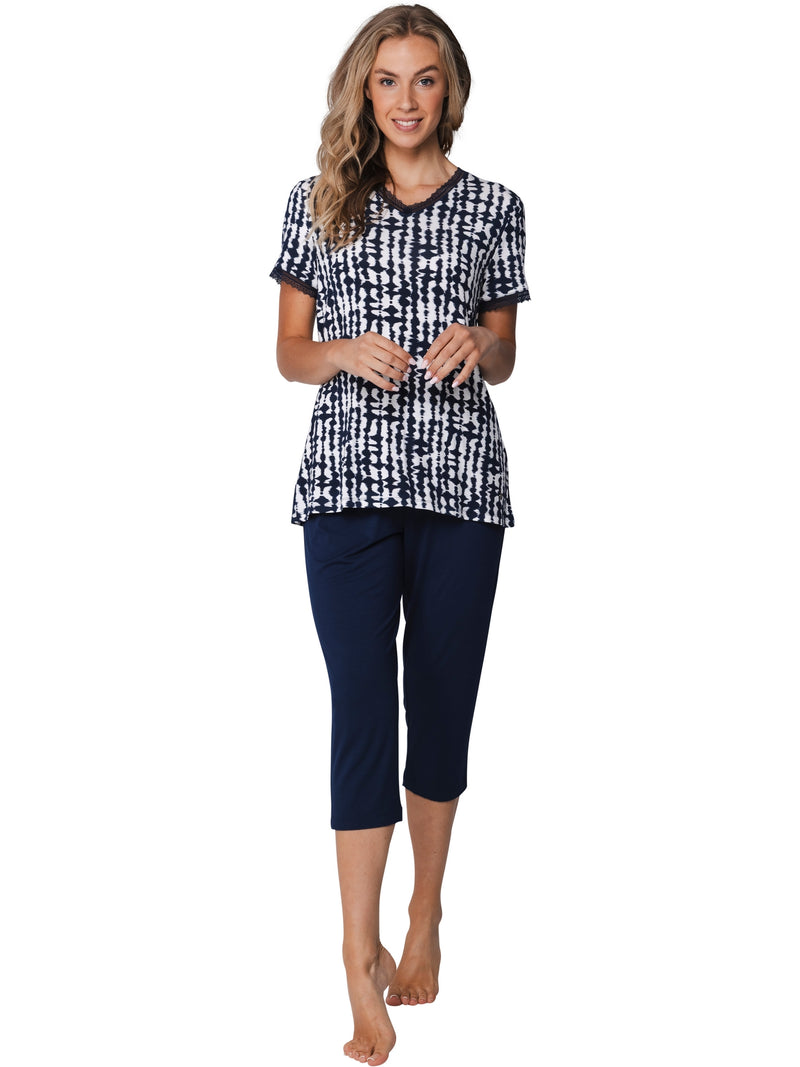 Pyjama's navy Pastunette