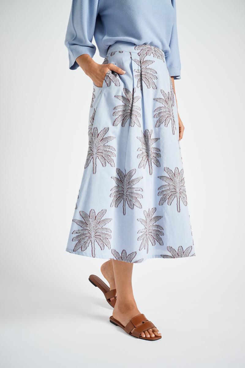Rokken blauw Marie Méro