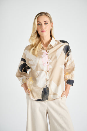 Blouses lange mouw roze Marie Méro