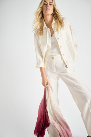 Blouses lange mouw beige Marie Méro