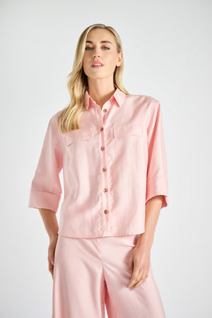 Blouses lange mouw roze Marie Méro