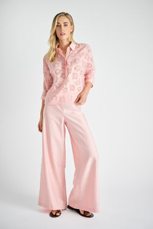 Blouses lange mouw roze Marie Méro
