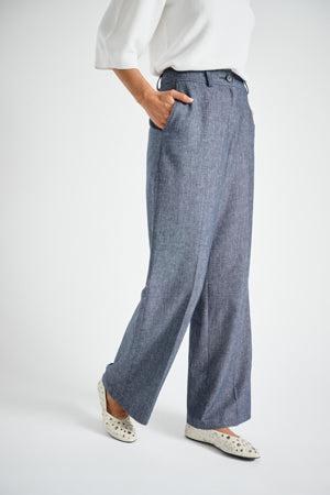 Broeken navy Marie Méro