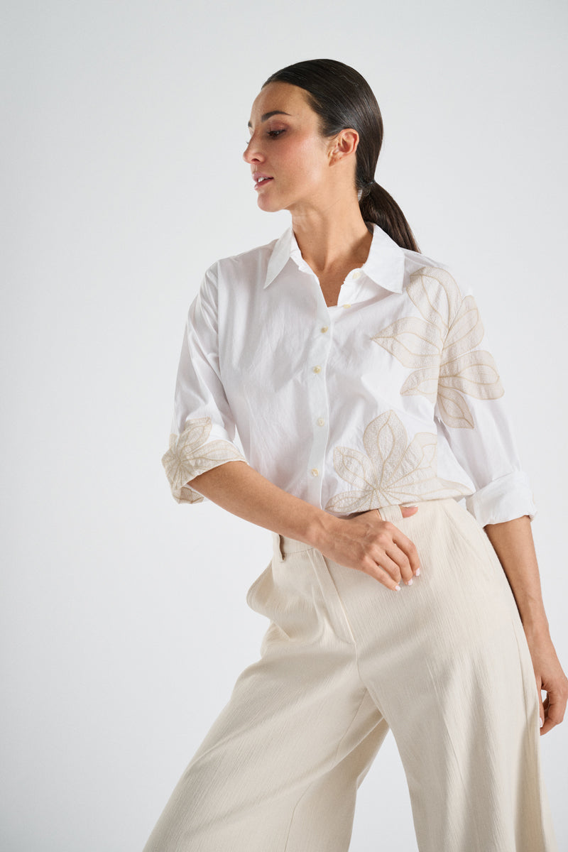 Blouses lange mouw wit Marie Méro