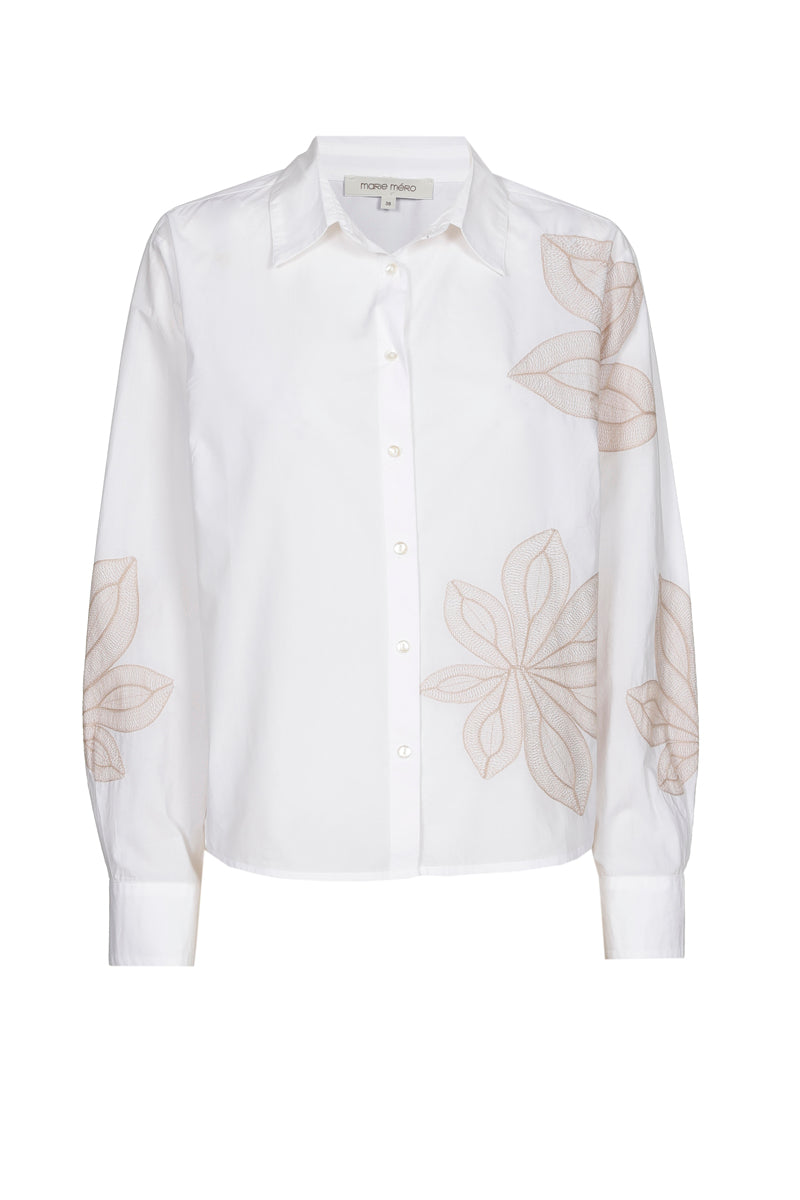 Blouses lange mouw wit Marie Méro
