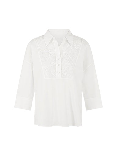 Blouses lange mouw wit Marc Cain