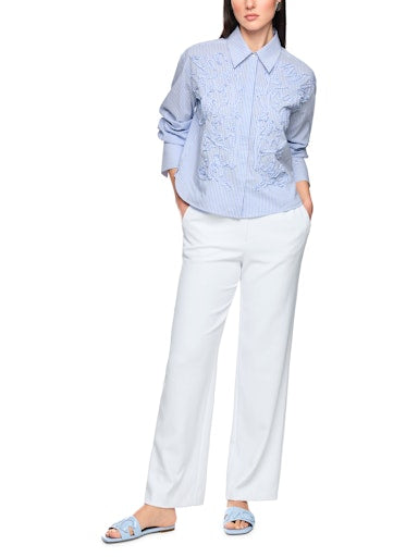 Blouses lange mouw blauw Marc Cain