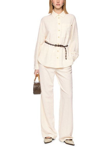 Blouses lange mouw beige Marc Cain