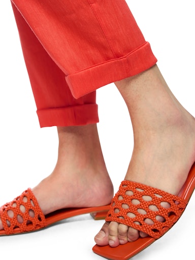 Broeken rood Marc Cain