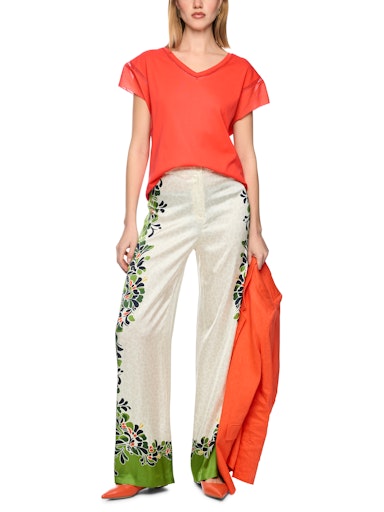 T-shirts korte mouw rood Marc Cain