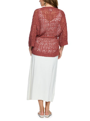 Cardigans rood Marc Cain