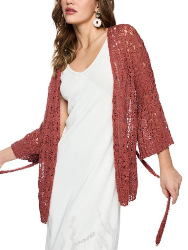 Cardigans rood Marc Cain