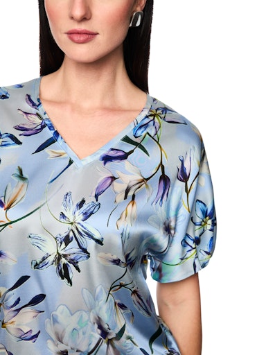 Blouses lange mouw blauw Marc Cain