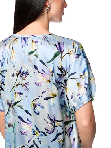 Blouses lange mouw blauw Marc Cain