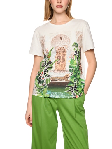T-shirts korte mouw wit Marc Cain