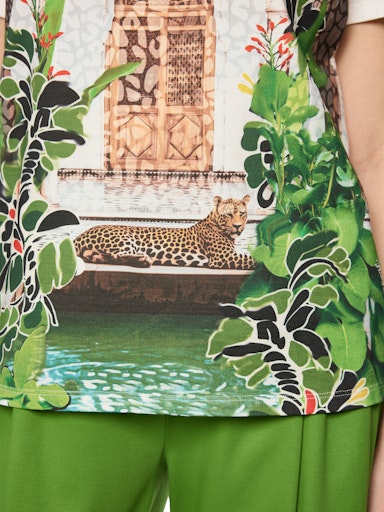 T-shirts korte mouw wit Marc Cain