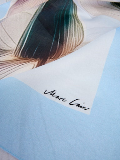 Sjaals blauw Marc Cain