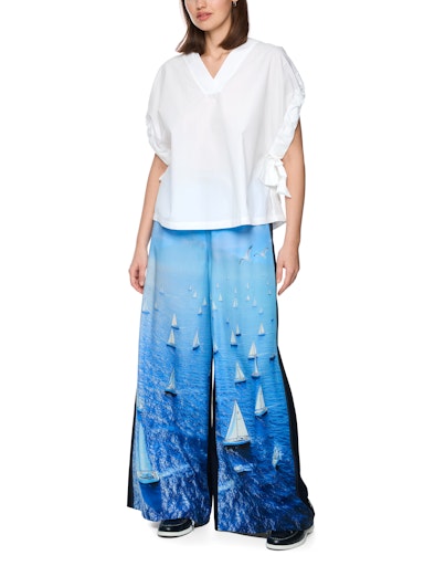 Blouses lange mouw wit Marc Cain Sports