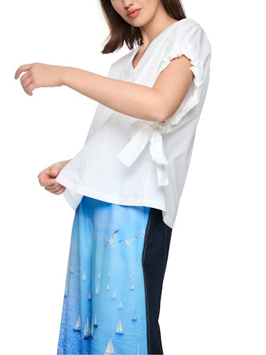 Blouses lange mouw wit Marc Cain Sports