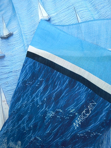 Sjaals blauw Marc Cain Sports