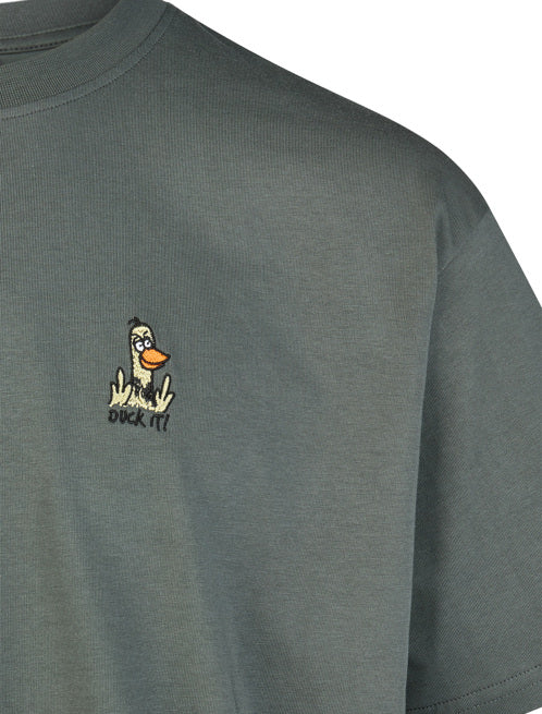 T-shirts korte mouw groen Iriedaily