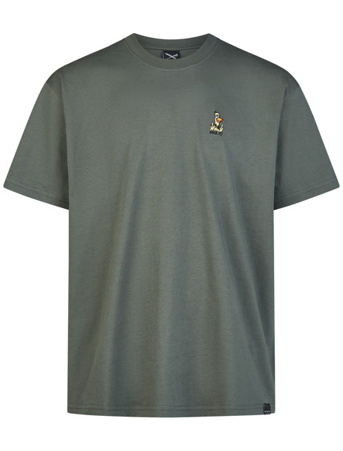 T-shirts korte mouw groen Iriedaily