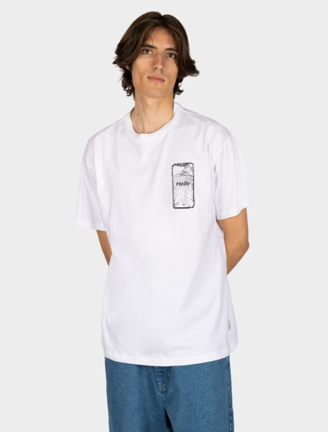 T-shirts korte mouw wit Iriedaily