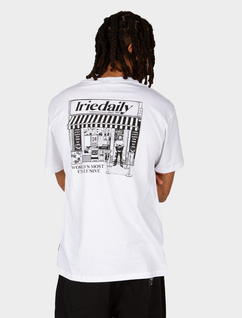 T-shirts korte mouw wit Iriedaily