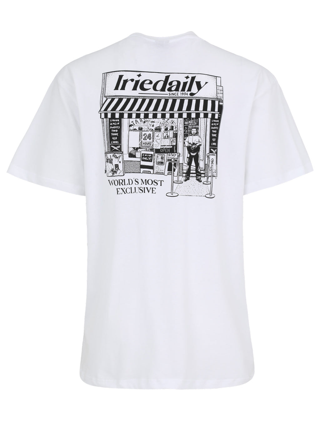 T-shirts korte mouw wit Iriedaily