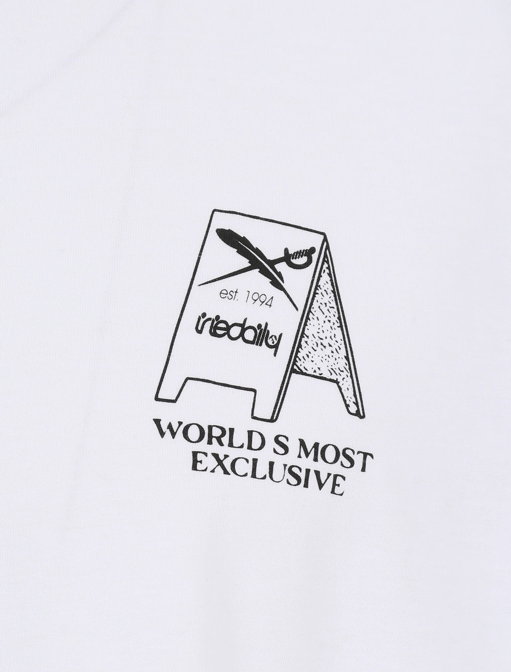 T-shirts korte mouw wit Iriedaily