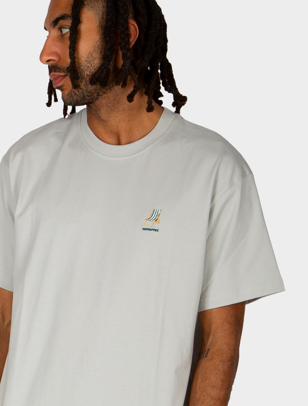 T-shirts korte mouw grijs Iriedaily