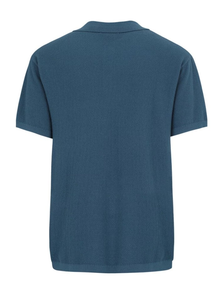 Polo's korte mouw blauw Iriedaily