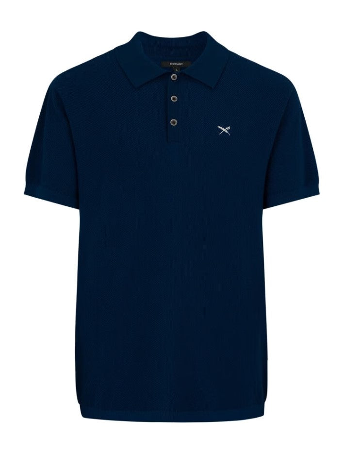 Polo's korte mouw navy Iriedaily