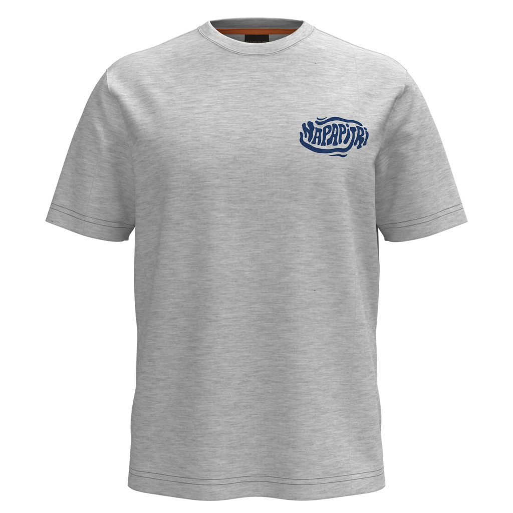 T-shirts korte mouw grijs Napapijri