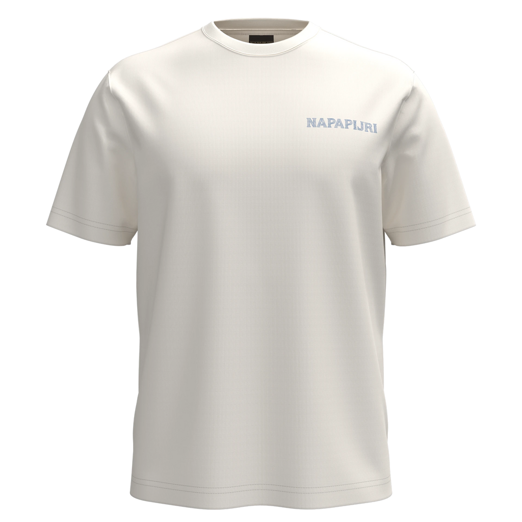 T-shirts korte mouw wit Napapijri