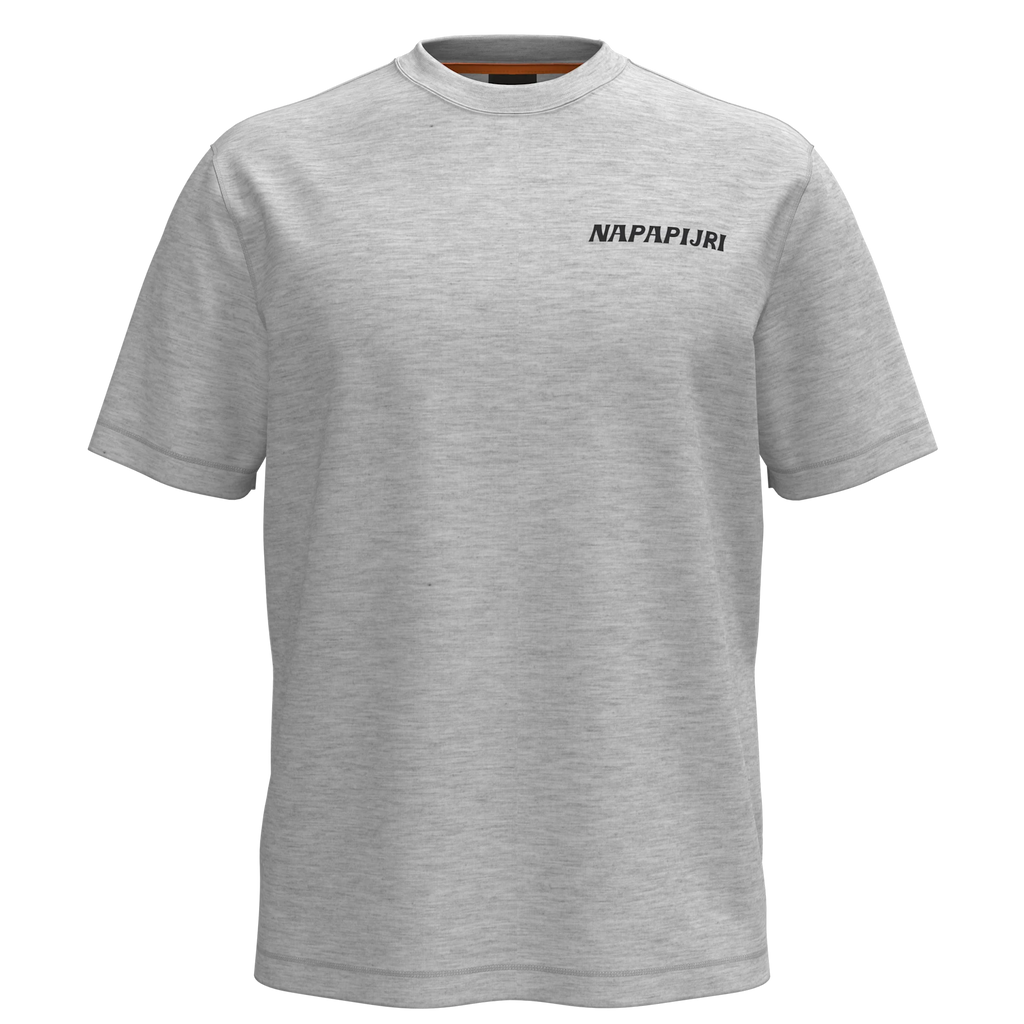T-shirts korte mouw grijs Napapijri
