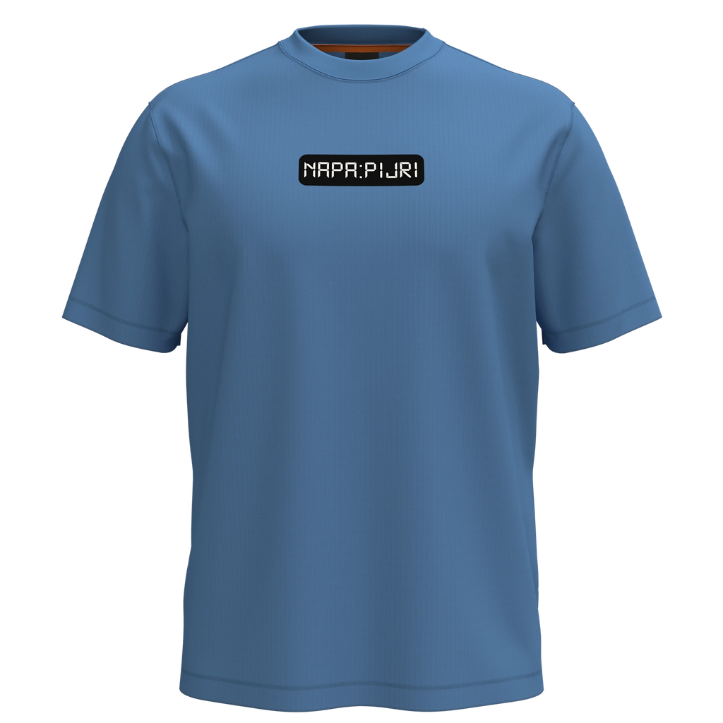 T-shirts korte mouw blauw Napapijri
