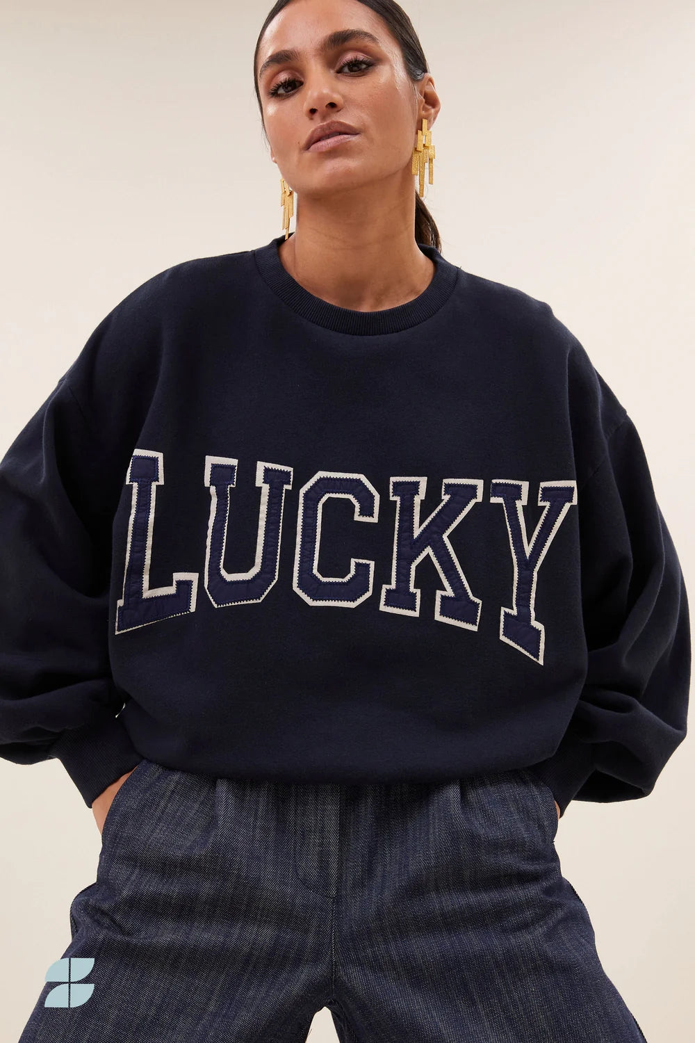 Sweaters navy by-bar