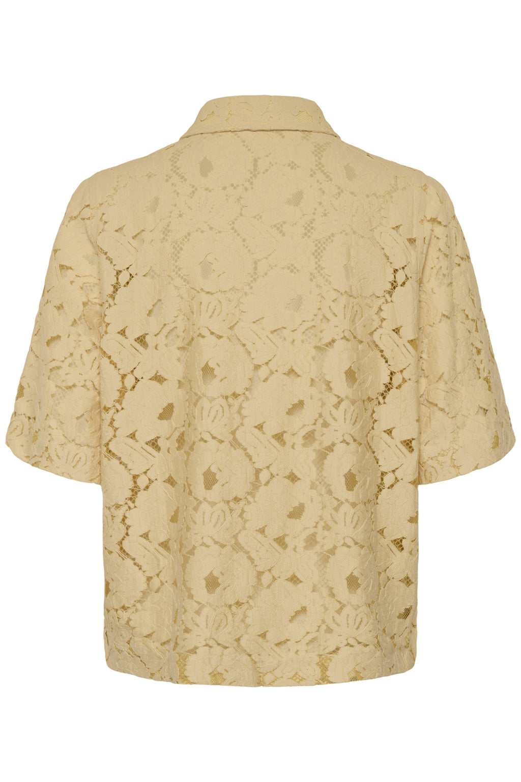 Blouses korte mouw geel Soaked In Luxury