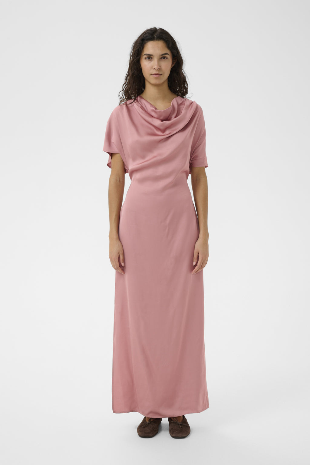 Jurken korte mouw roze Soaked In Luxury