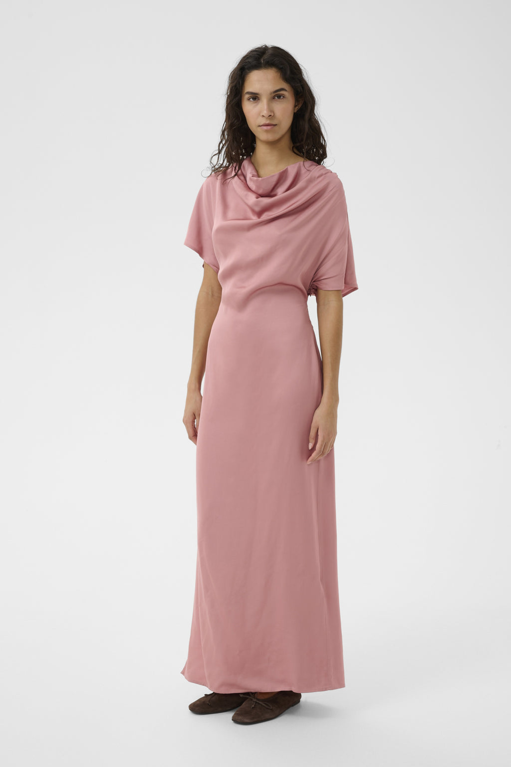 Jurken korte mouw roze Soaked In Luxury