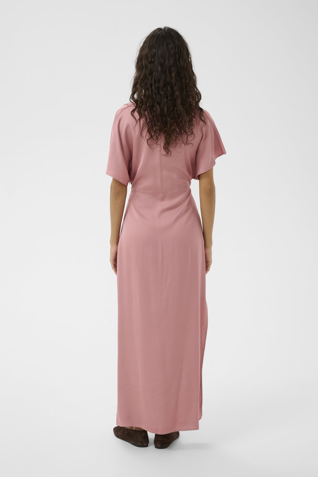 Jurken korte mouw roze Soaked In Luxury
