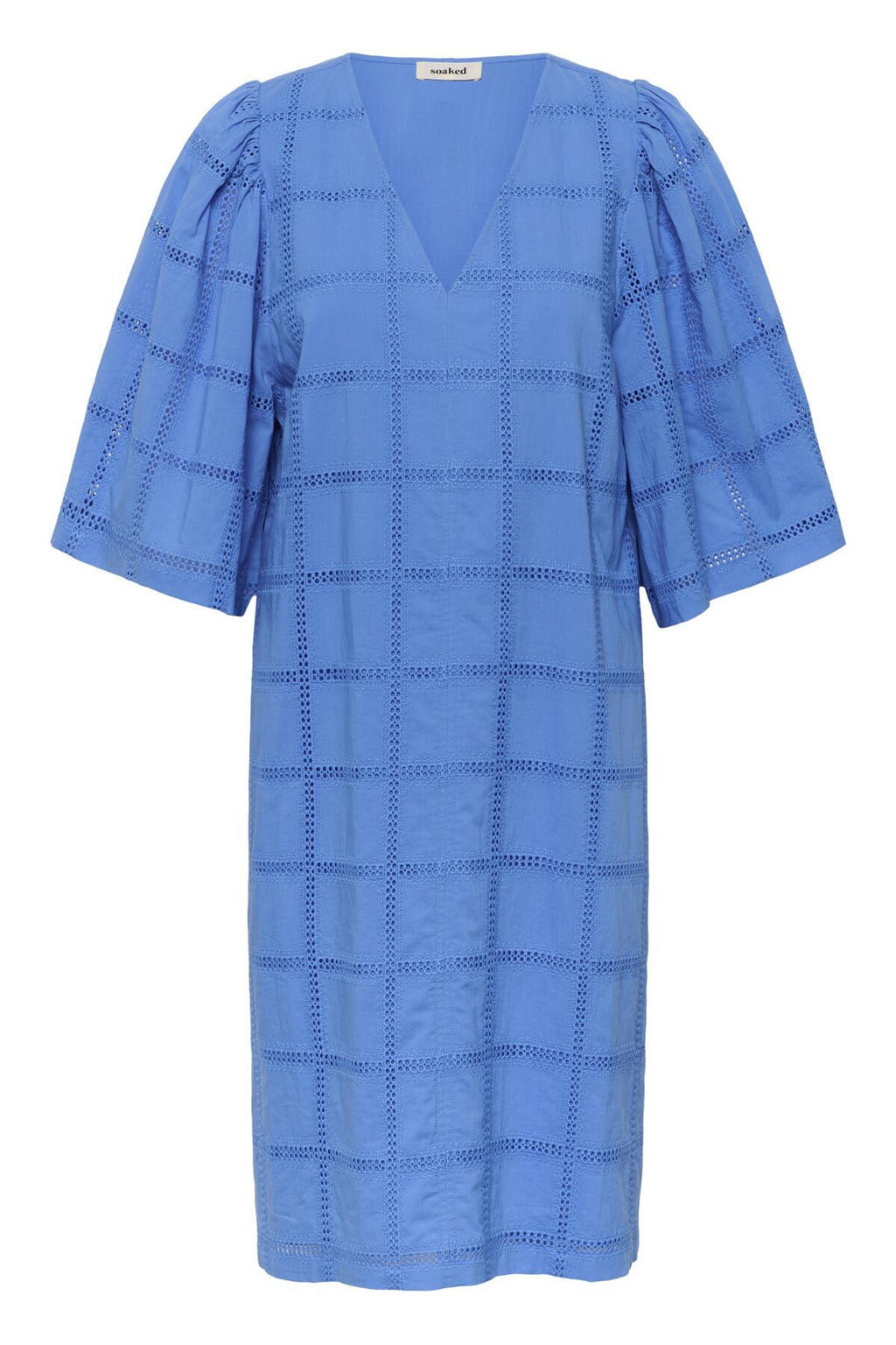 Jurken korte mouw blauw Soaked In Luxury