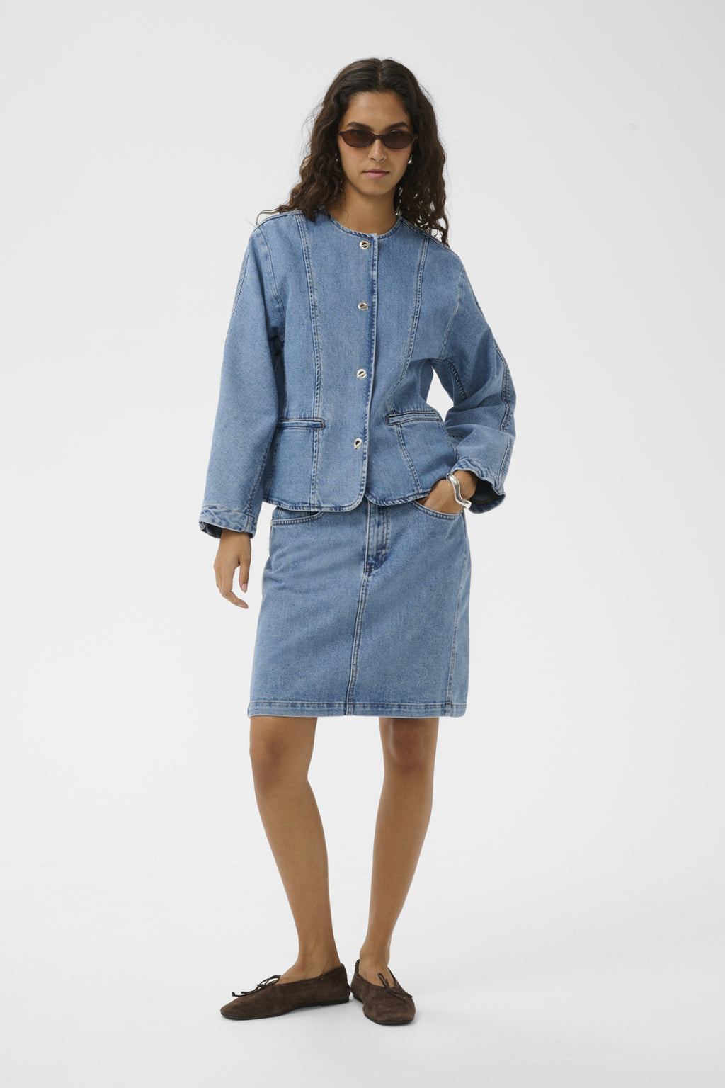 Rokken blauw Soaked In Luxury