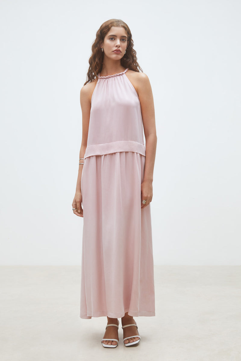 Jurken zonder mouw roze Suncoo Paris