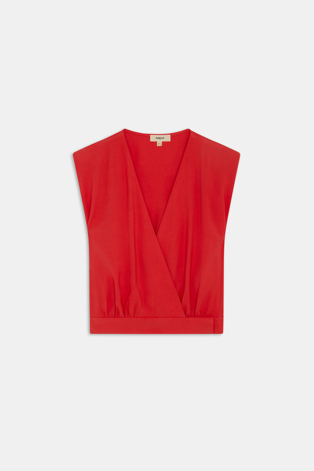 Tops rood Suncoo Paris