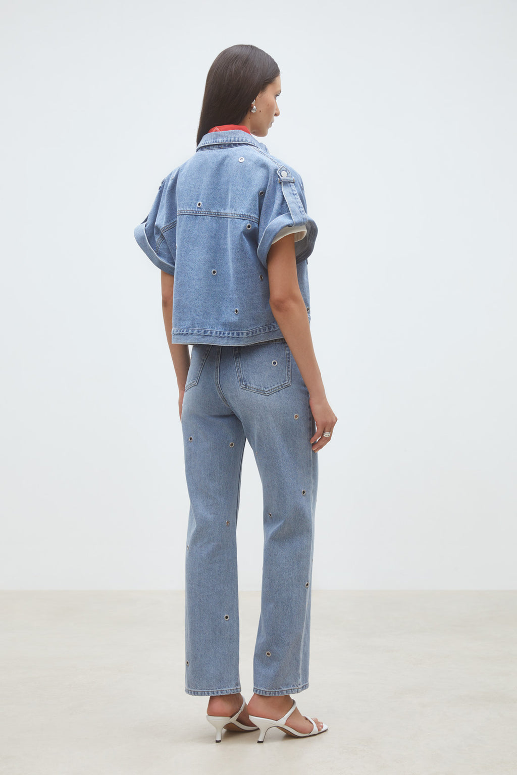 Blouses korte mouw blauw Suncoo Paris