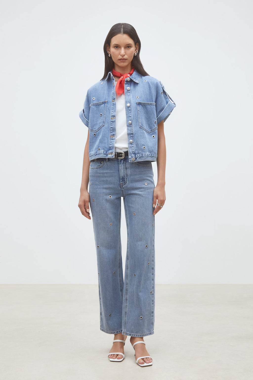Jeans blauw Suncoo Paris
